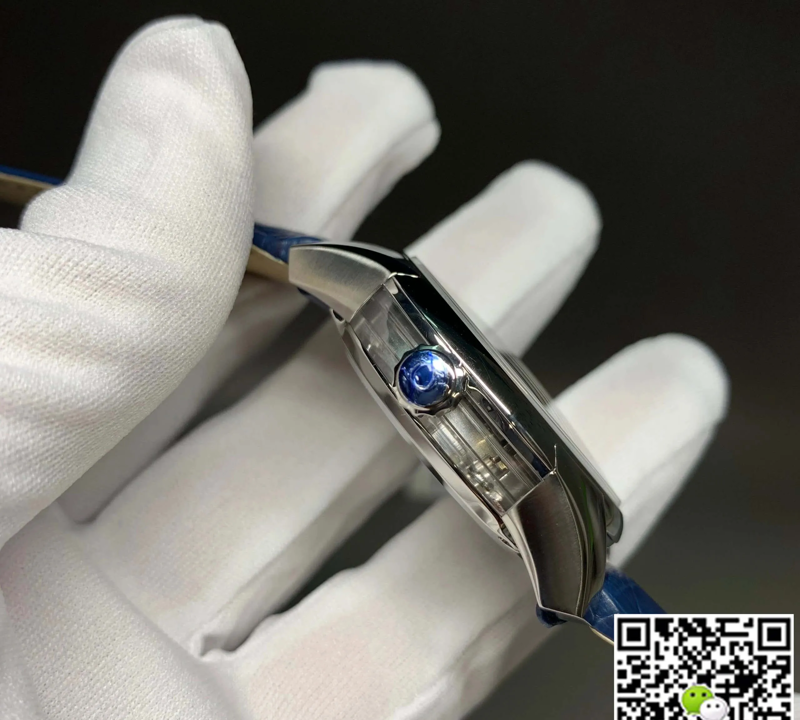 Omega De Ville 433.33.41.21.03.001 VS Factory 1:1 Best Edition Replica Watch Leather Strap